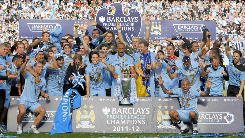 Manchester City Juara EPL 2011-2012